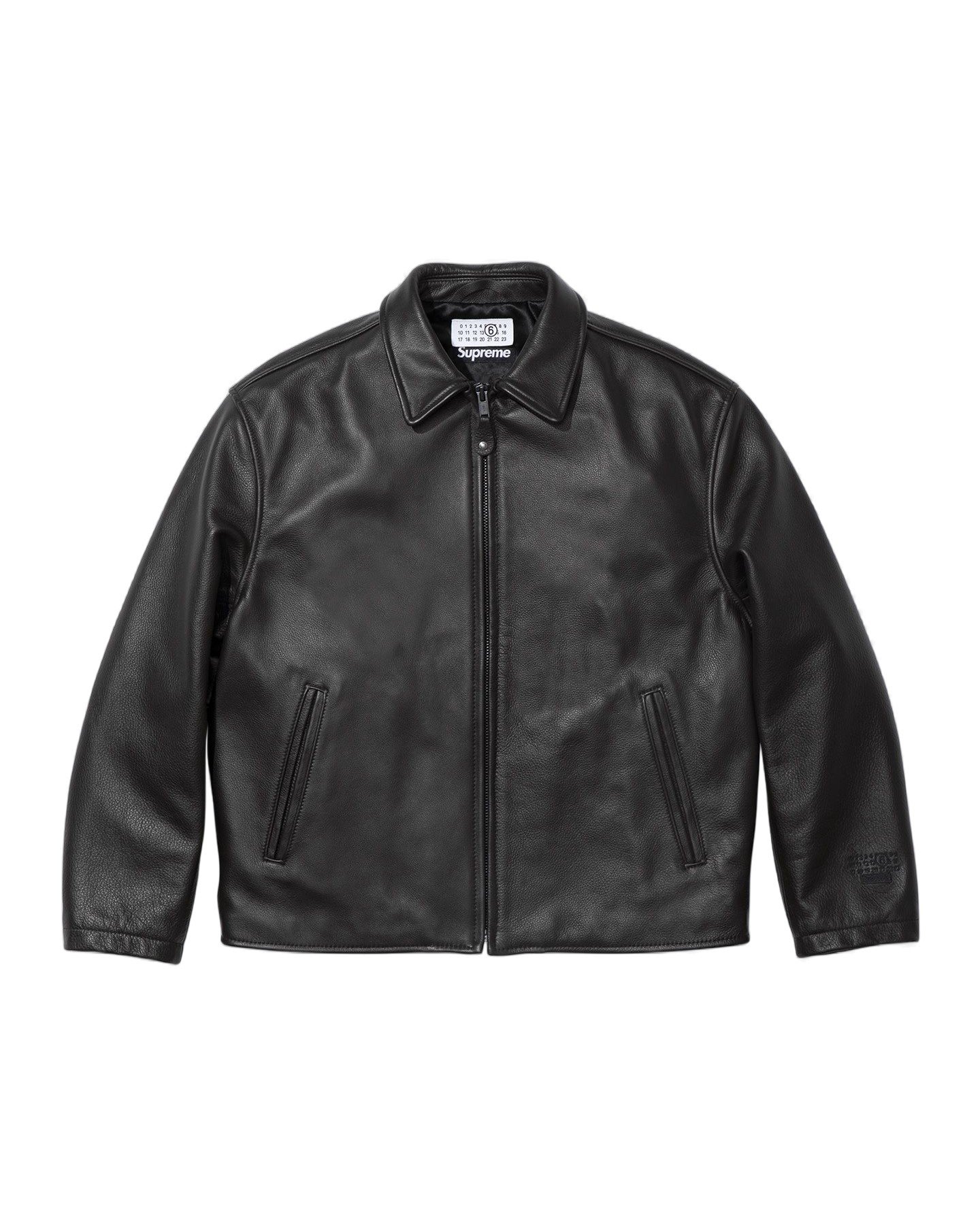 Supreme®/MM6 Maison Margiela Schott® Eagle Leather Jacket view 2